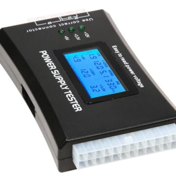 Тестер компьютерных блоков питания 20/24 pin SATA HDD ATX с дисплеем
