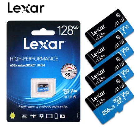 Карта памяти Micro SD Lexar 633X. Class 10 UHS-1 U1/U3