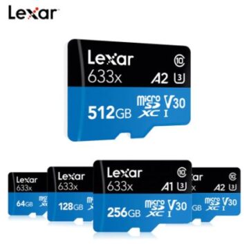 Карта памяти Micro SD Lexar 633X. Class 10 UHS-1 U1/U3