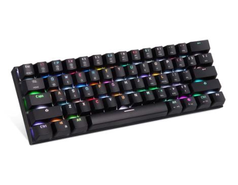Механическая игровая клавиатура MOTOSPEED CK62 USB / Bluetooth с RGB led подсветкой