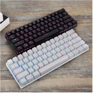 Механическая игровая клавиатура MOTOSPEED CK62 USB / Bluetooth с RGB led подсветкой
