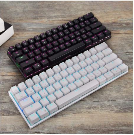 Механическая игровая клавиатура MOTOSPEED CK62 USB / Bluetooth с RGB led подсветкой