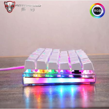 Профессиональная игровая клавиатура Motospeed K87S, механическая, проводная с подсветкой