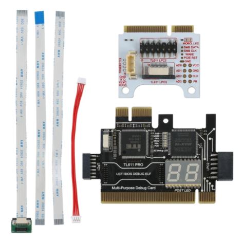 Пост карта DEBUG PCI PCI-E LPC. Для диагностика материнской платы ПК, ноутбука
