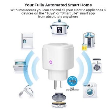 Умная розетка с Wi-Fi 16 А умный дом