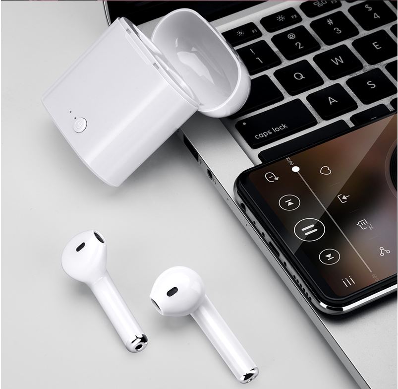Беспроводные наушники Bluetooth I7s tws (гарнитура с микрофоном) для смартфона
