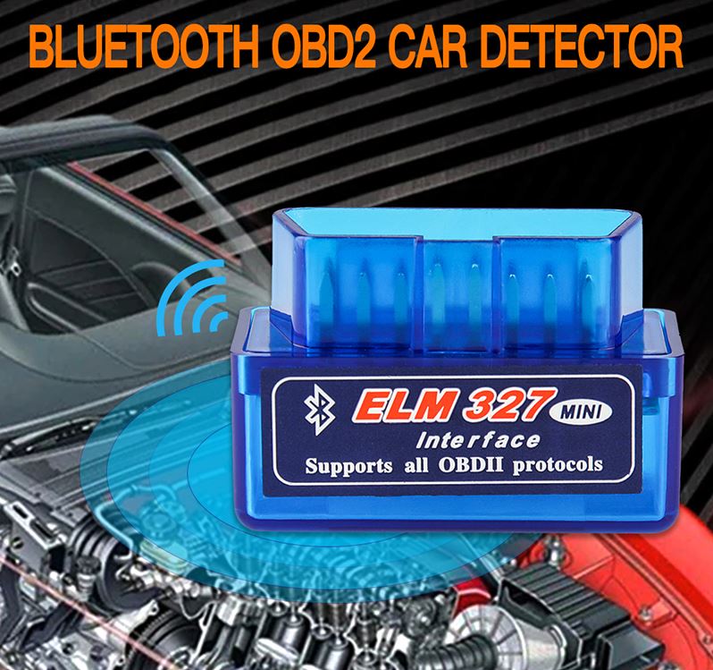 Автомобильный сканер ELM327 OBD2 Bluetooth купить 