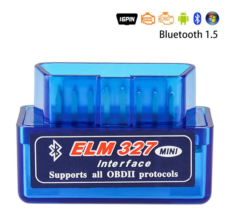 Автомобильный сканер ELM327 OBD2 V1.5 PIC18F25K80 Bluetooth  диагностический инструмент